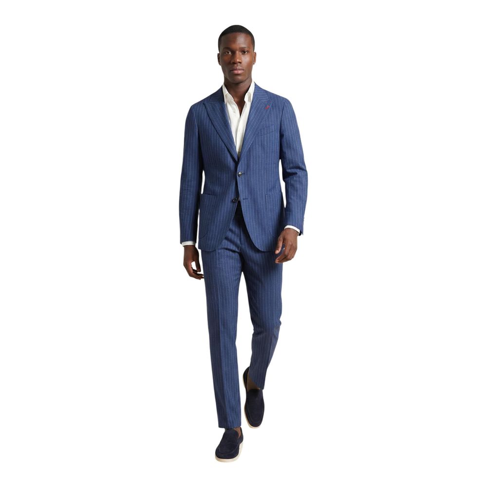 Mulish Blue Two-Piece Suit