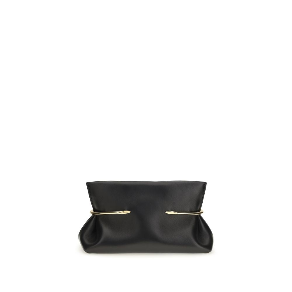 Givenchy Black Napa Leather / Clutch Bag