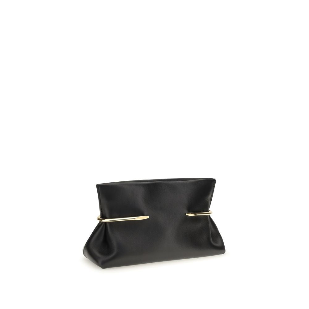 Givenchy Black Napa Leather / Clutch Bag