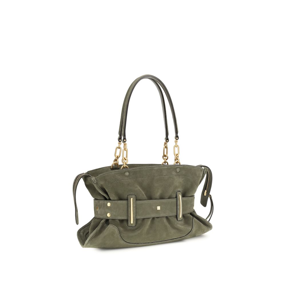 Balmain Bicolor Leather Handbag