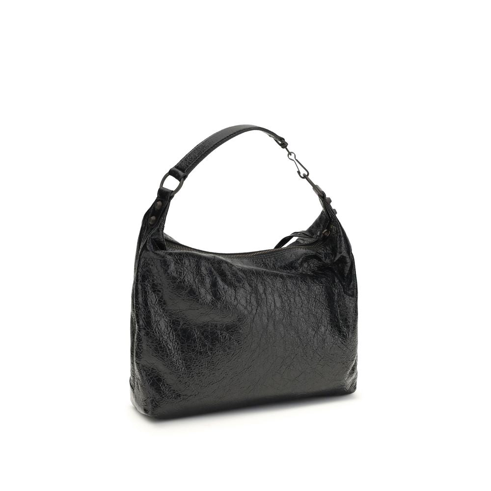 Balenciaga Black Aries Aries Shoulder Bag