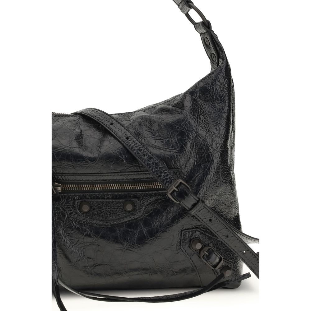 Balenciaga Black Aries Aries Shoulder Bag