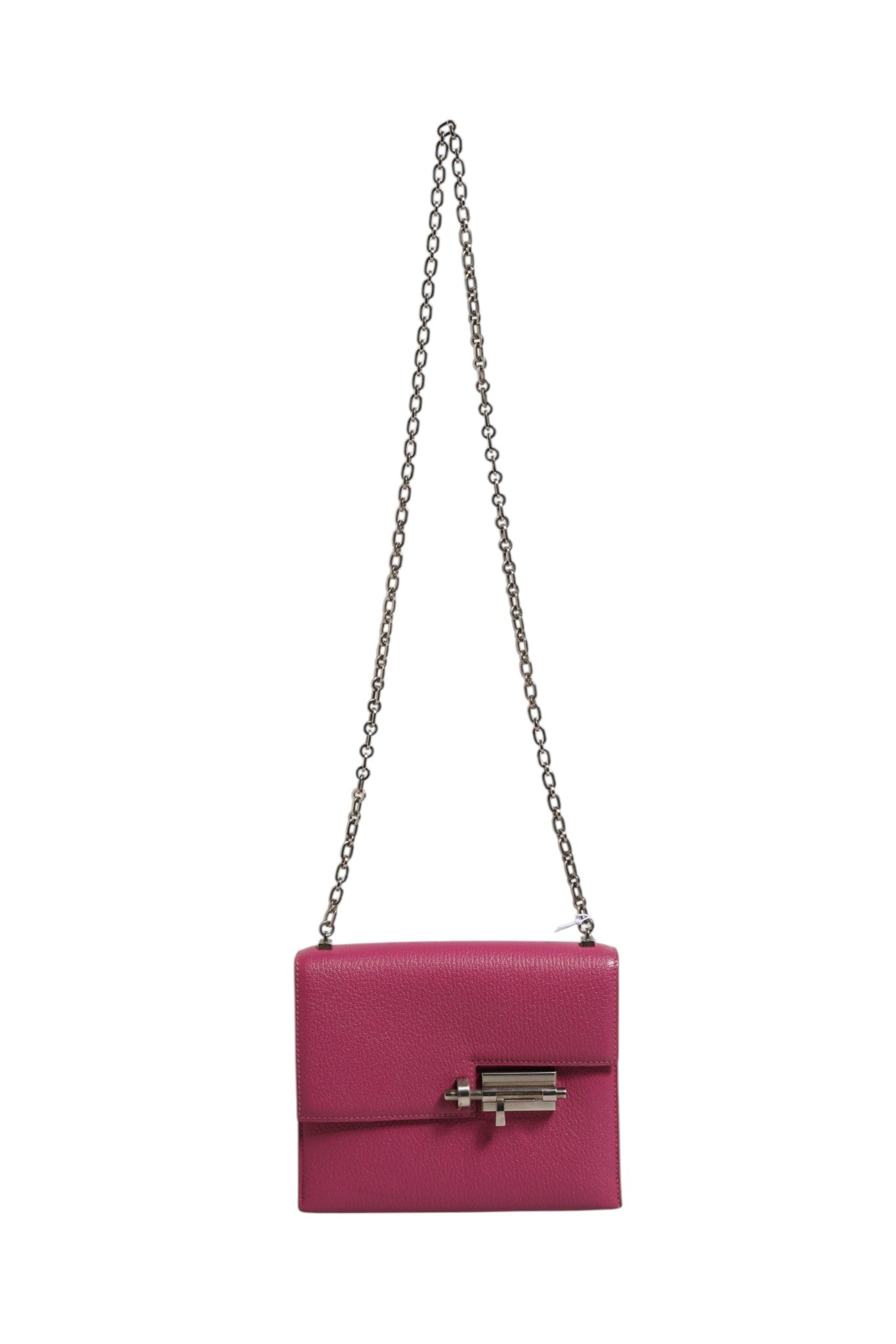 Hermès Mini Hot Pink Verrou Chaine Crossbody Bag