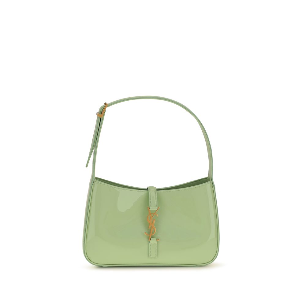 Saint Laurent Bicolor Leather Shoulder Bag