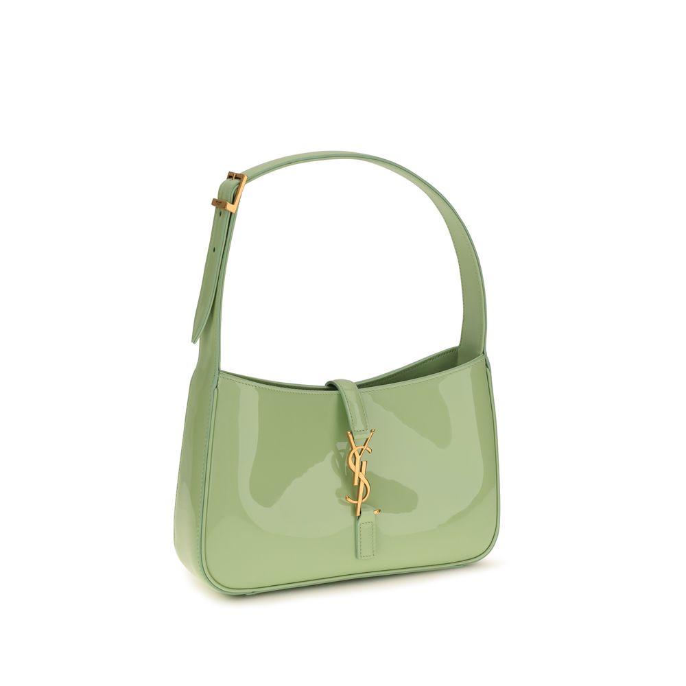 Saint Laurent Bicolor Leather Shoulder Bag