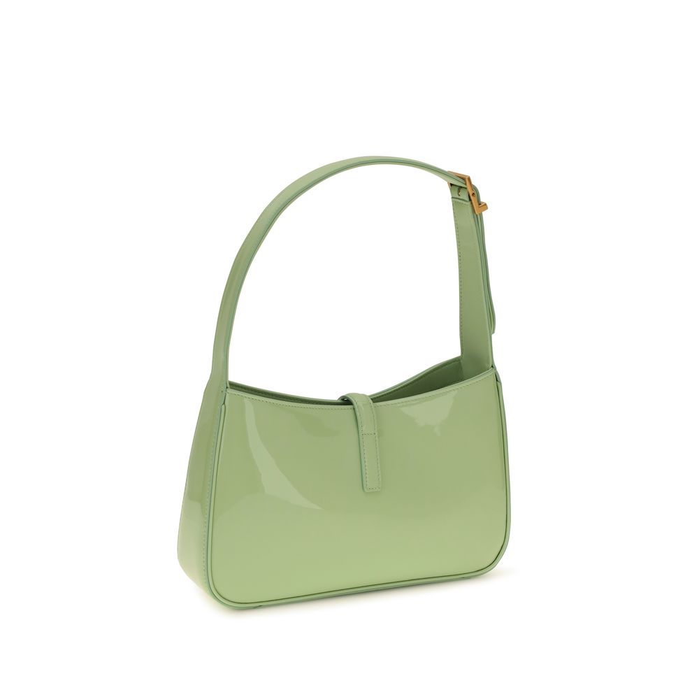 Saint Laurent Bicolor Leather Shoulder Bag