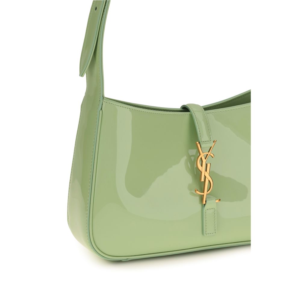 Saint Laurent Bicolor Leather Shoulder Bag