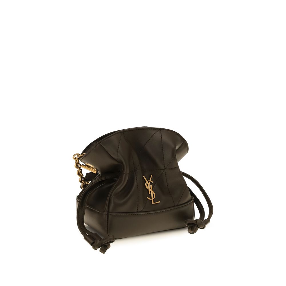 Saint Laurent Bicolor Aries Aries Clutch Bag