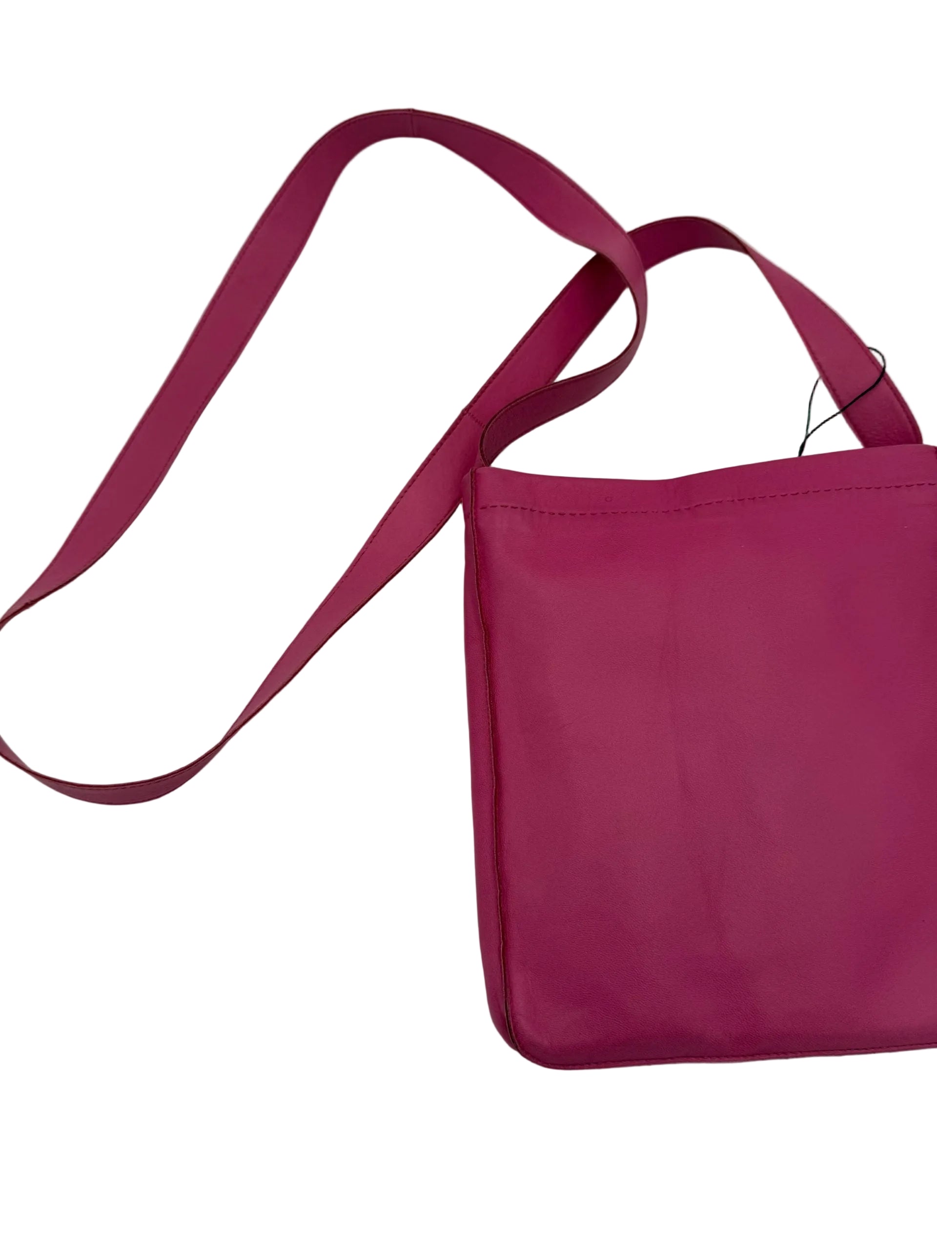 Hermès 19 Magenta Clou De Selle Handbag