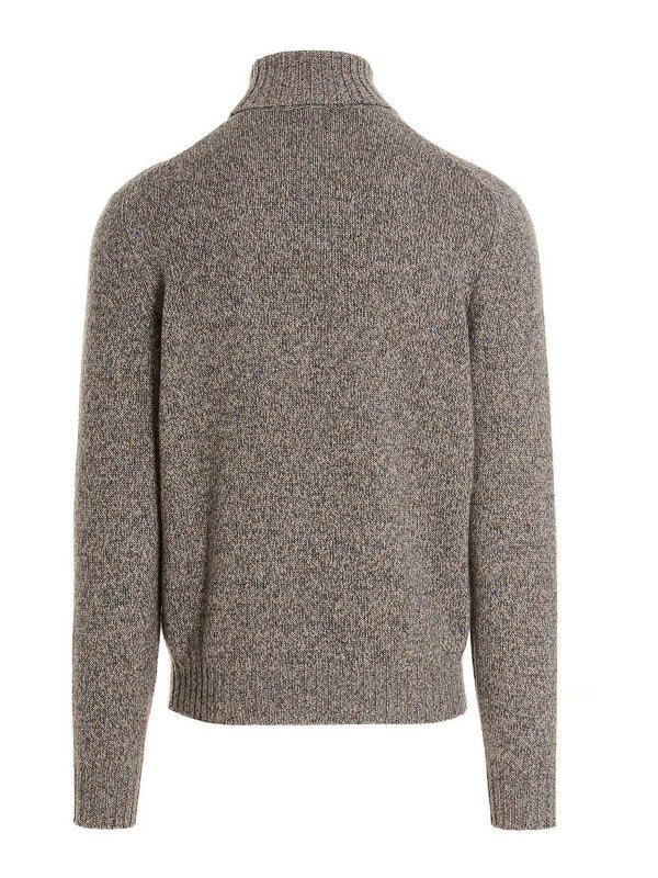 Brunello Cucinelli Gray Cashmere Sweater