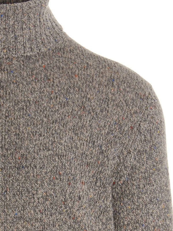 Brunello Cucinelli Gray Cashmere Sweater