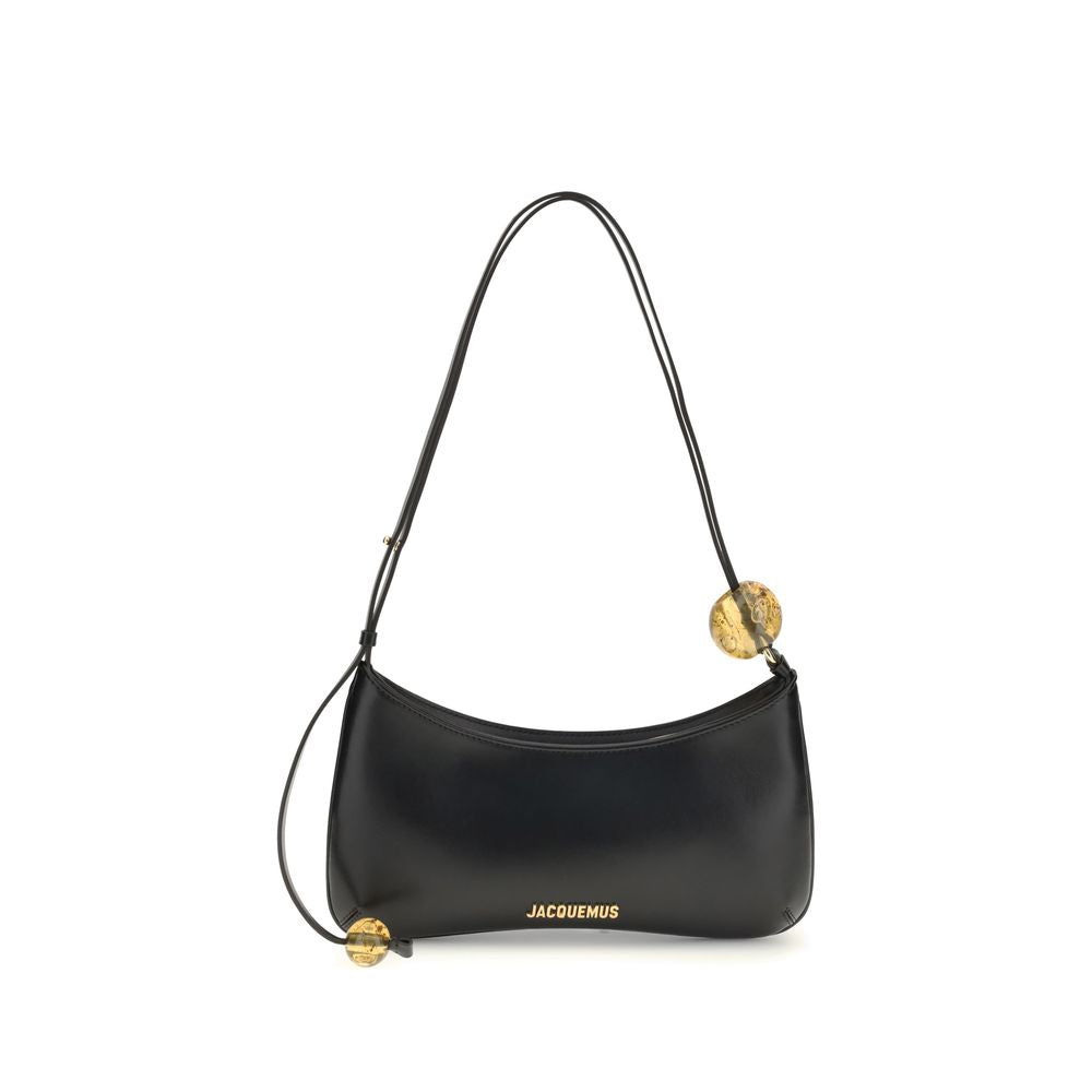 Jacquemus Black Leather Shoulder Bag