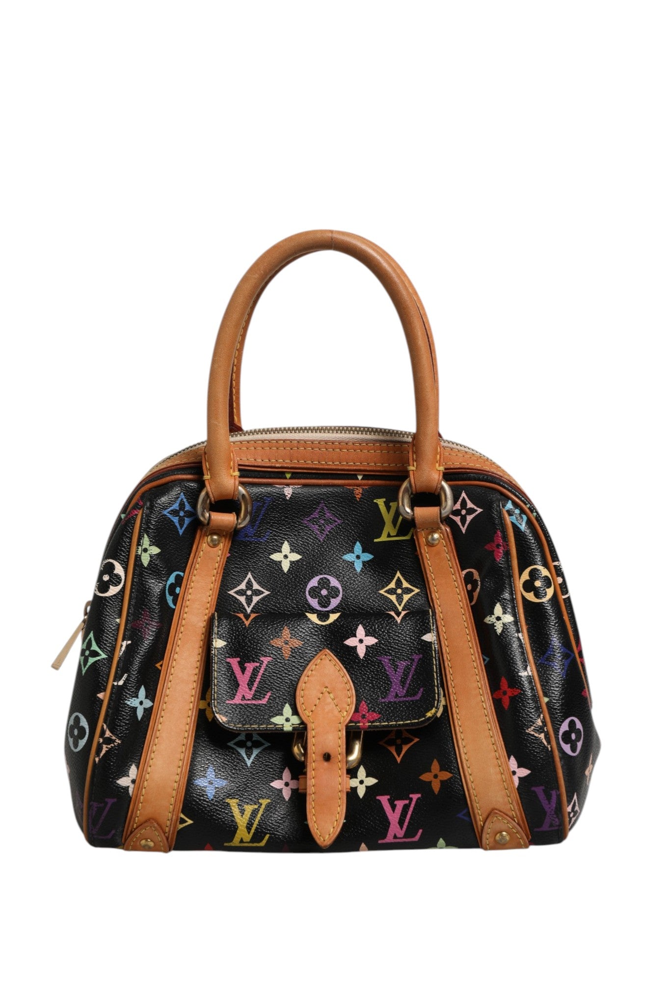 Louis Vuitton Multicolor Noir 24 Priscilla Satchel
