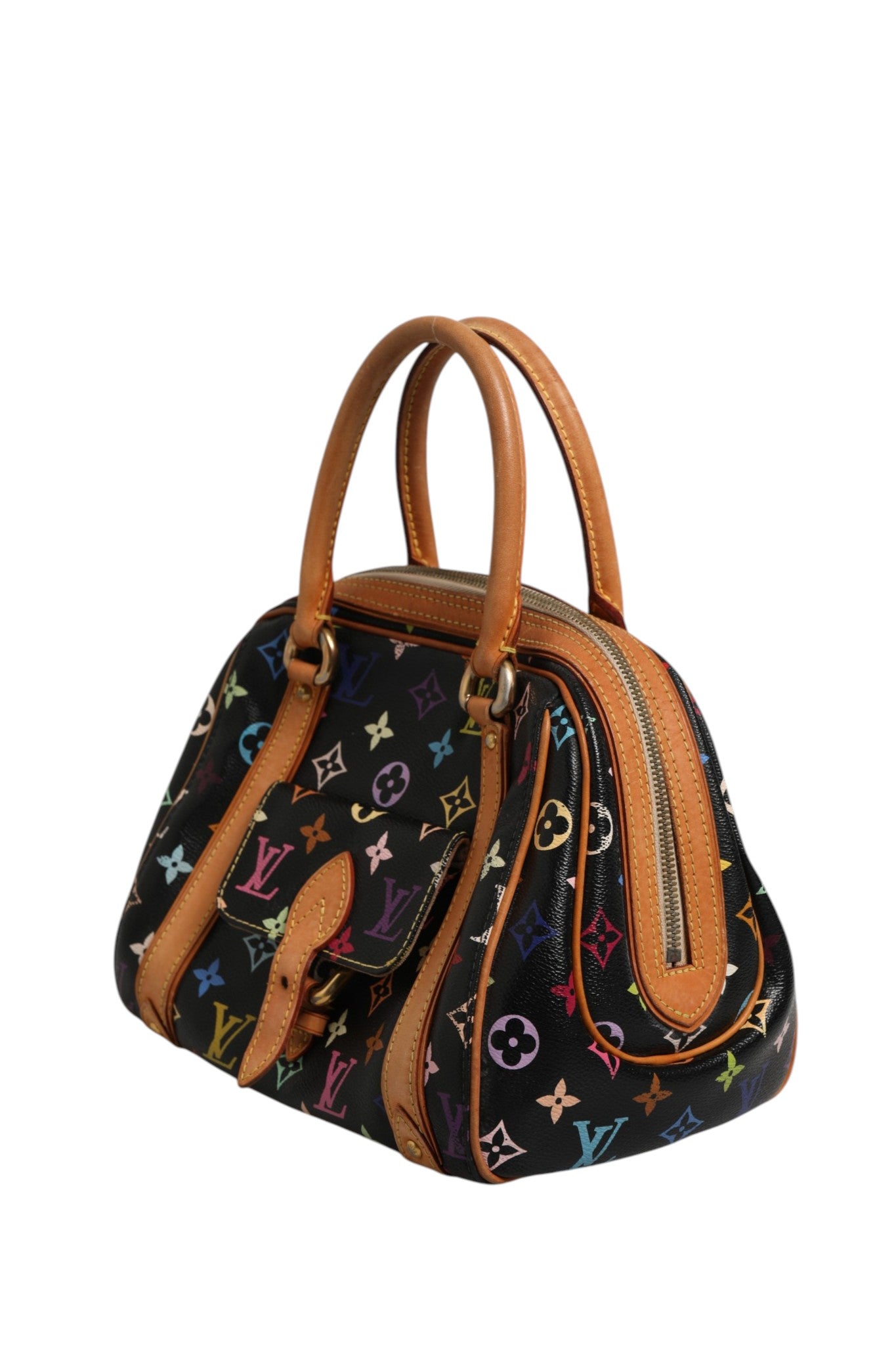 Louis Vuitton Multicolor Noir 24 Priscilla Satchel