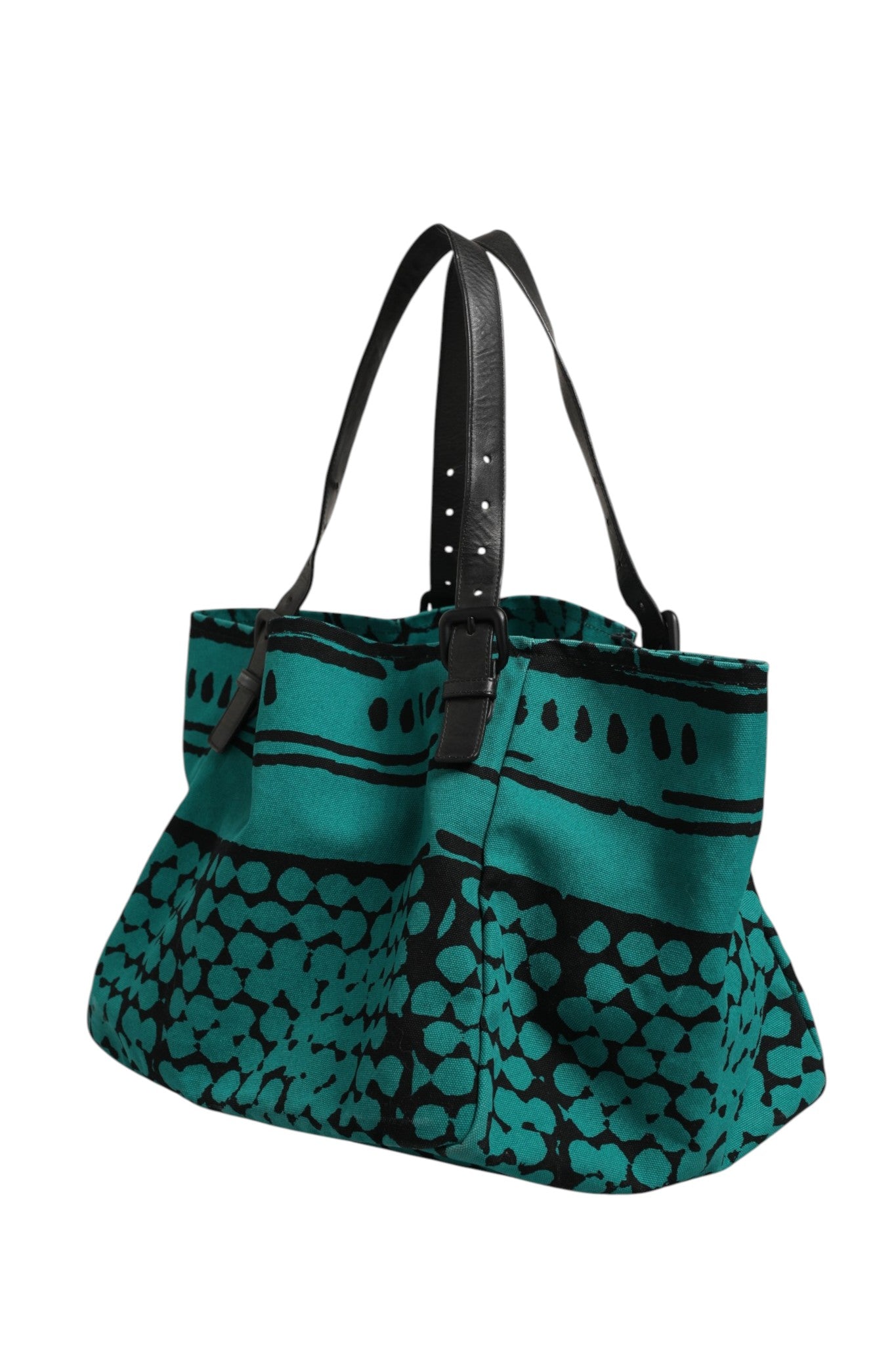 Bottega Veneta 37 Vache Bubble Canvas Tote Bag