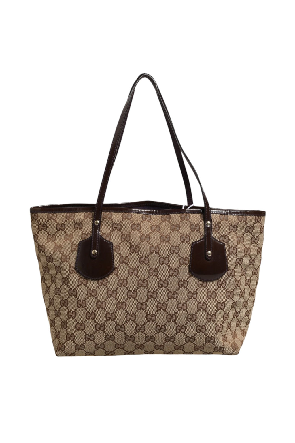 Gucci 28 Medium Beige Canvas Jolie Charm Tote Bag