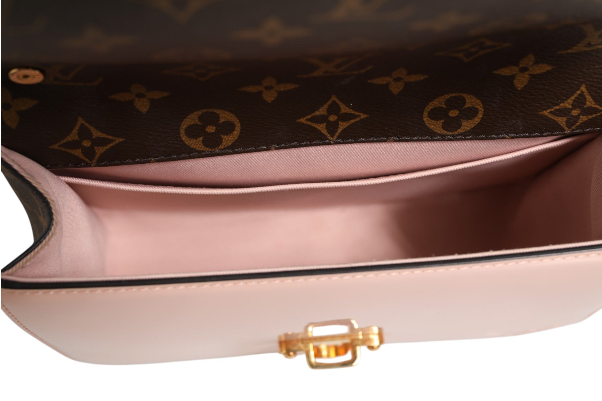 Louis Vuitton Rose Ballerine Vernis Monogram Cherrywood BB Handbag