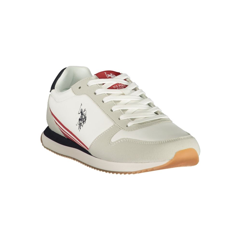 U.S. POLO ASSN. White Men's Sneaker