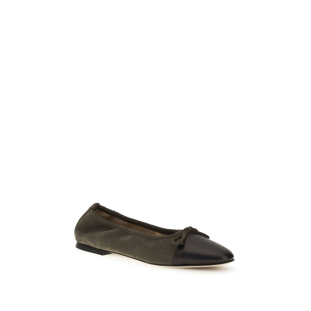 Dear Frances Bicolor Leather Ballet Flats