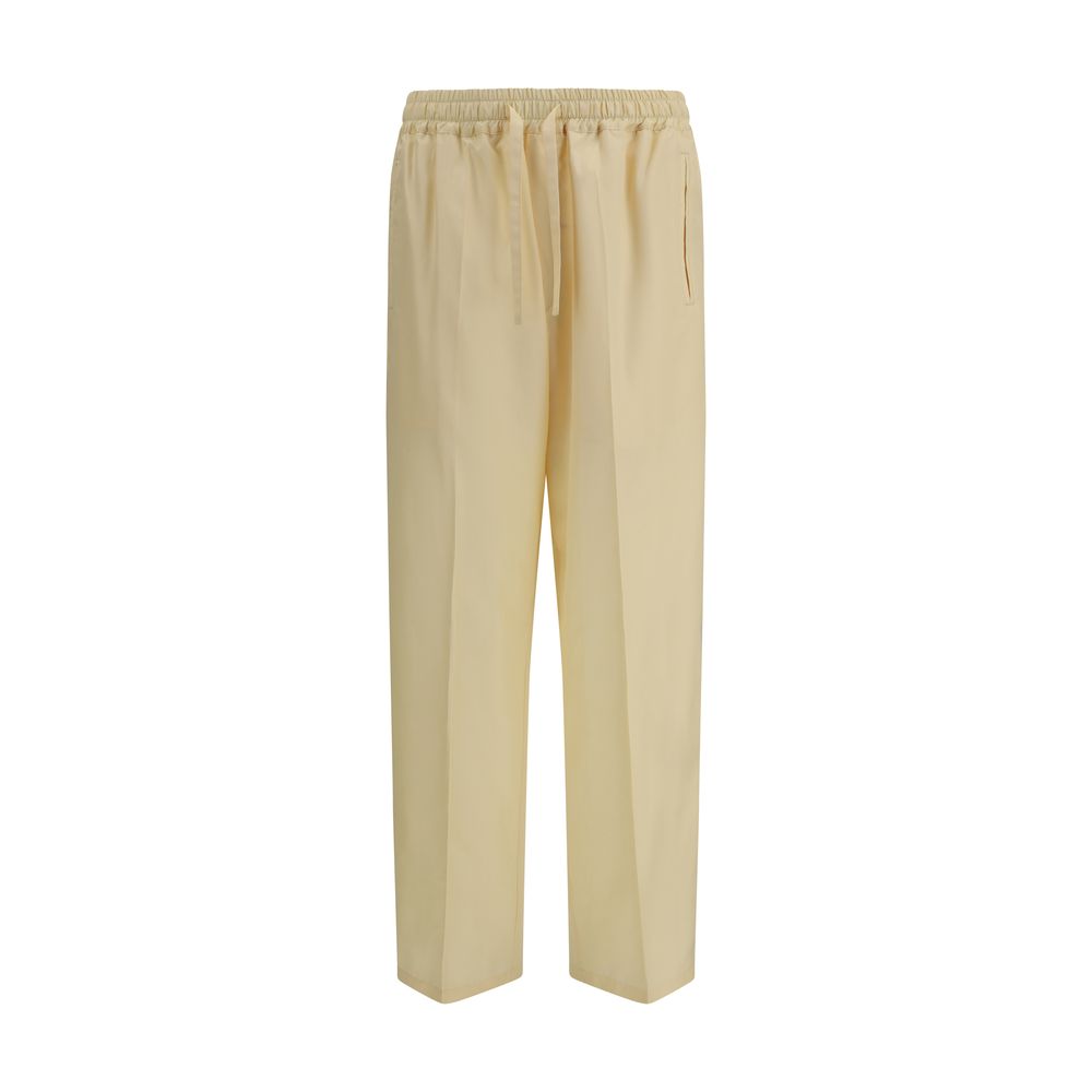 Umit Benan Bicolor Silk Pants