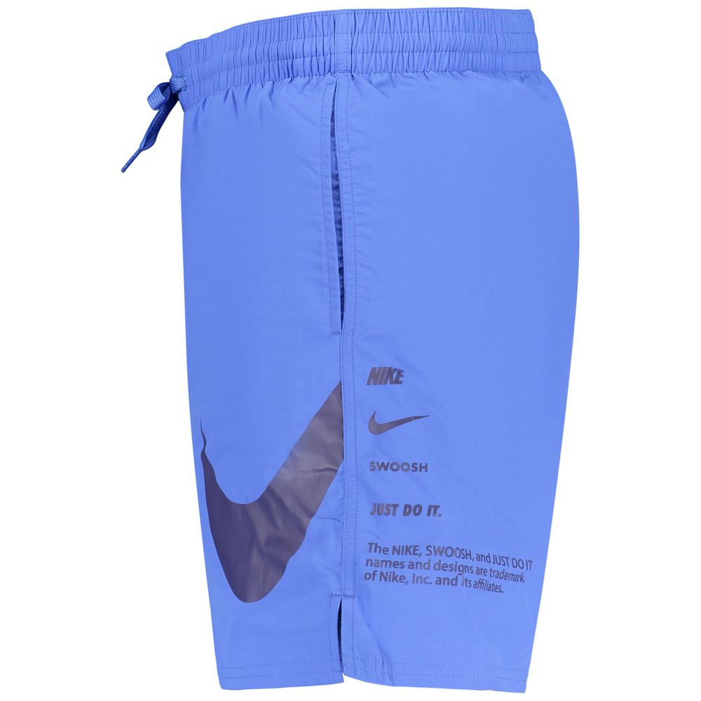 Nike Blu Poliestere Uomo Shorts