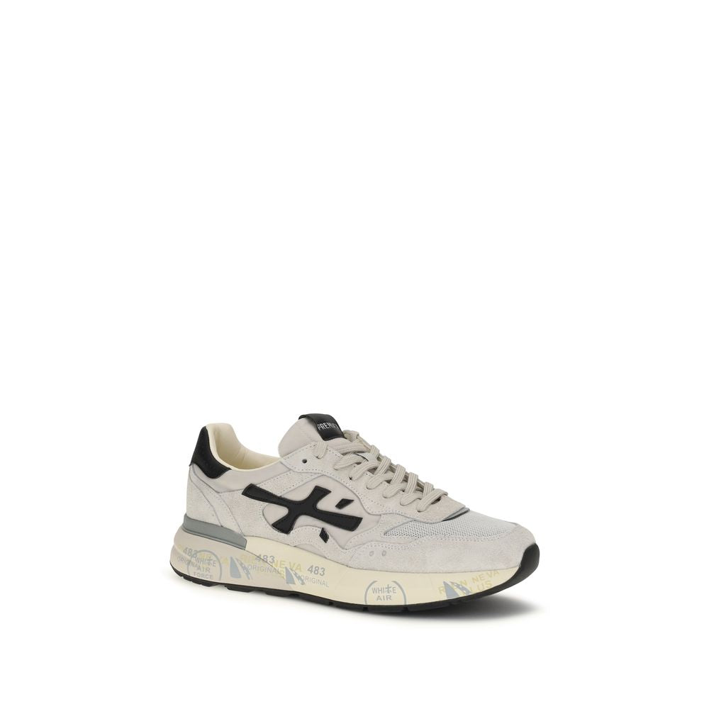Premiata White Low Top Sneakers