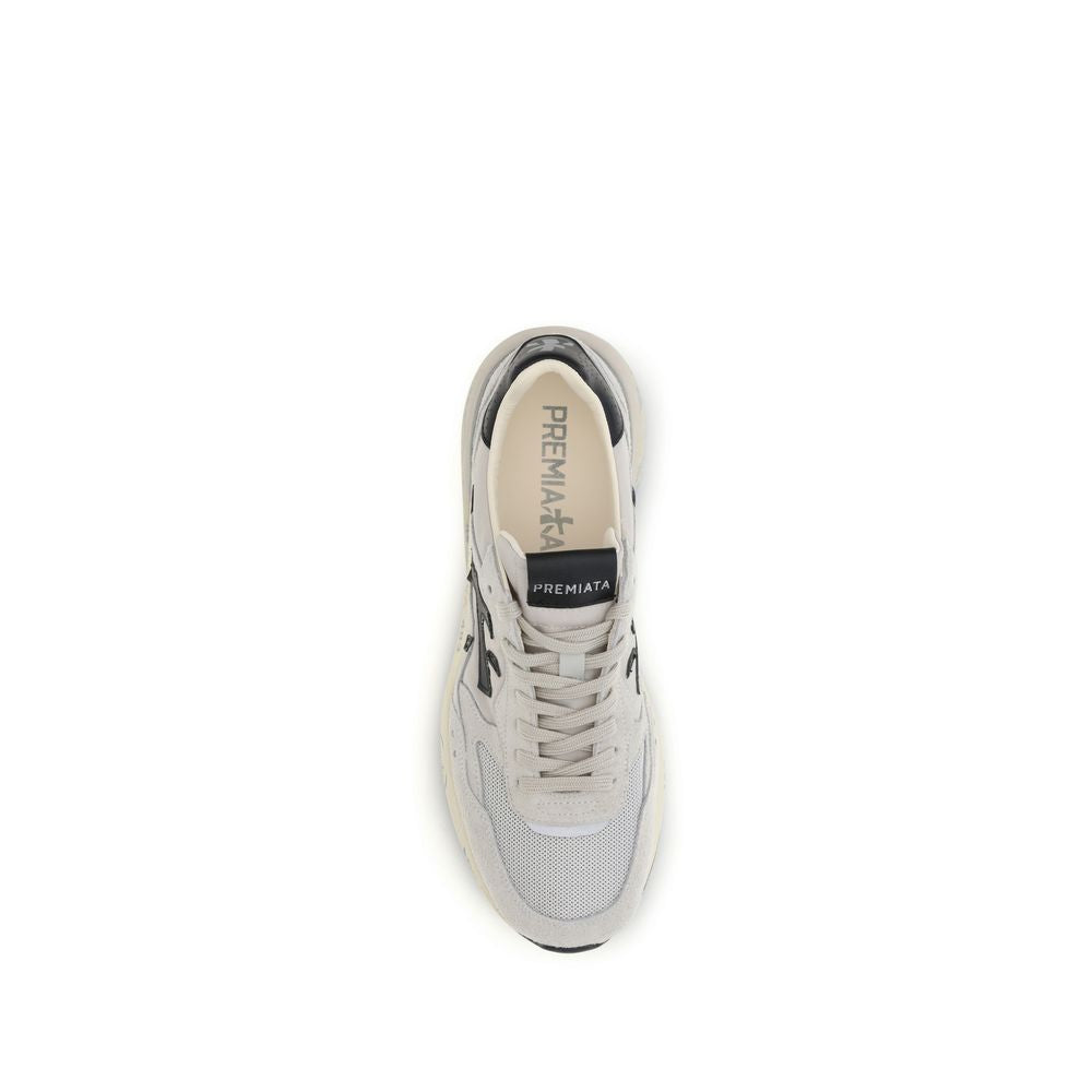 Premiata White Low Top Sneakers