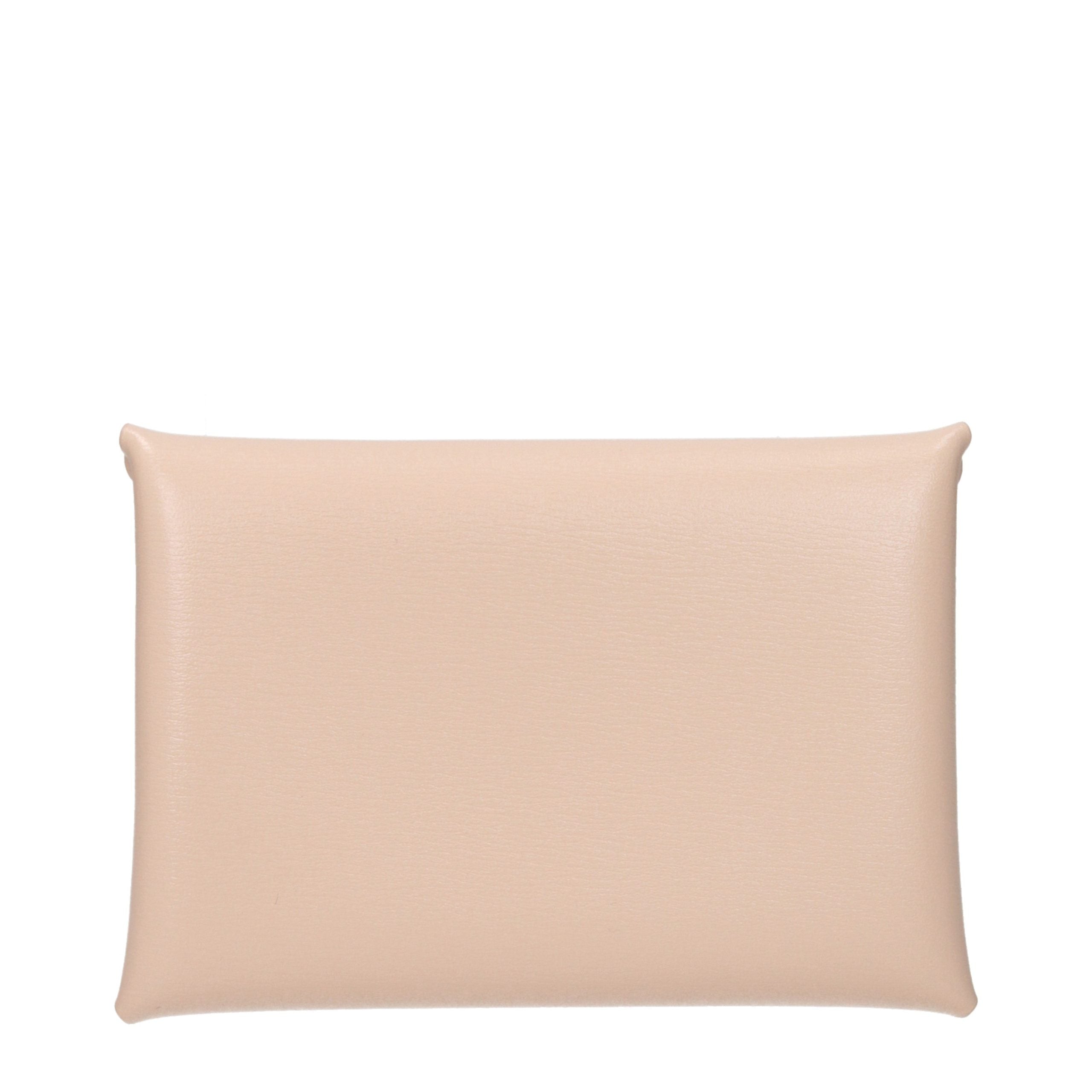 Jil Sander Light Pink Leather Envelope Coin Purse