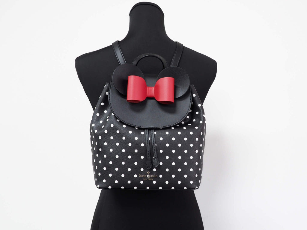 Kate Spade Medium Minnie Mouse Leather Backpack