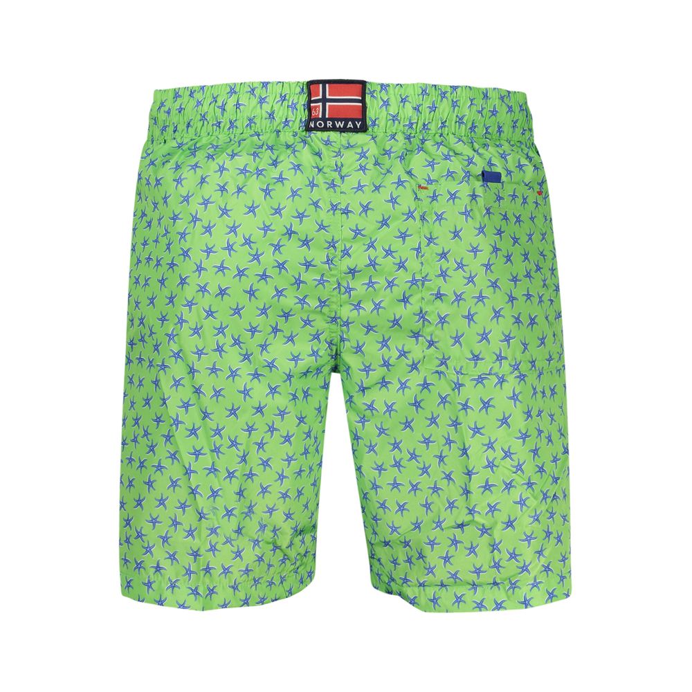 Norway 1963 Green Men's Swim Shorts