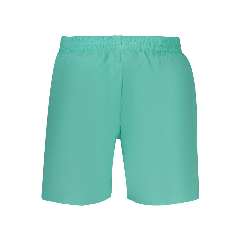 Nike Azzurro Polyester Men's Swim Boxer