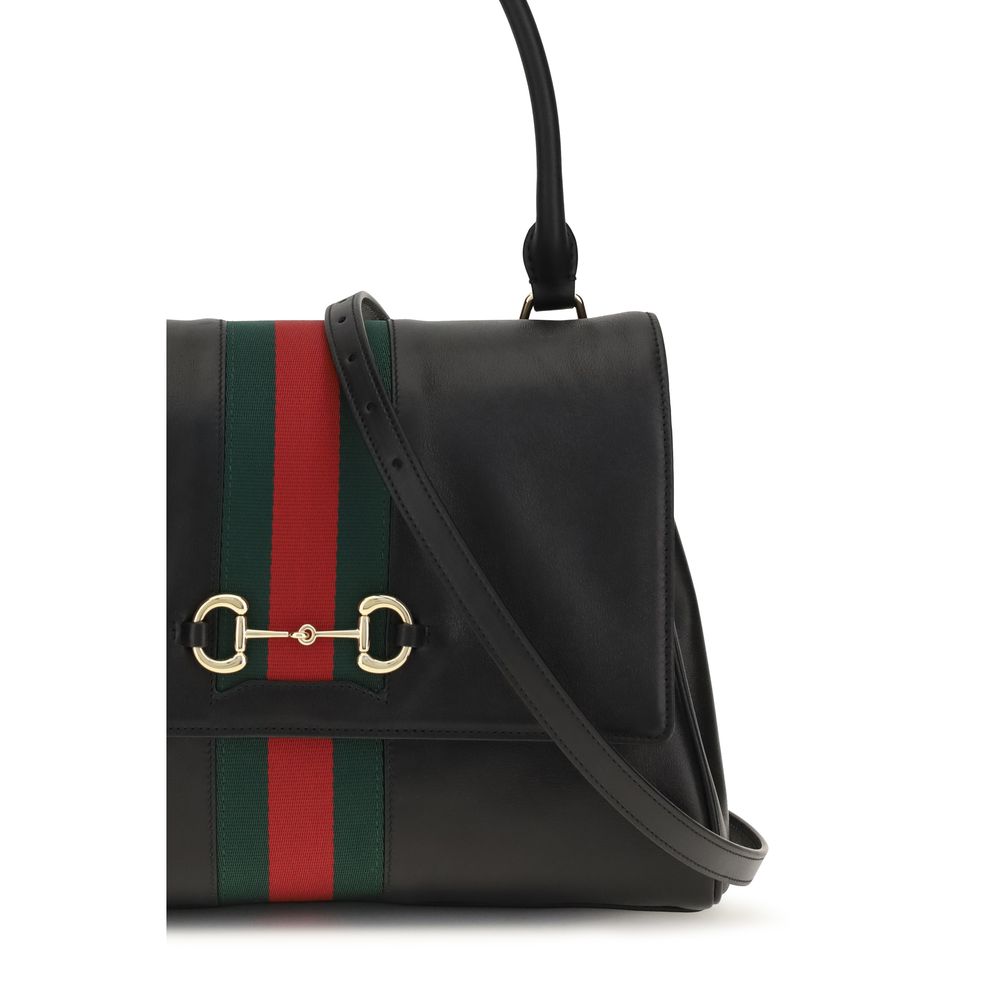 Gucci Black Leather Handbag