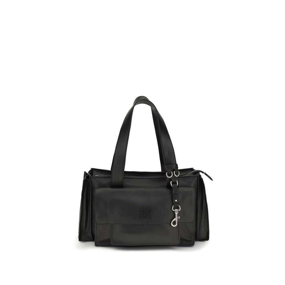 Miu Miu Brown Leather Shoulder Bag