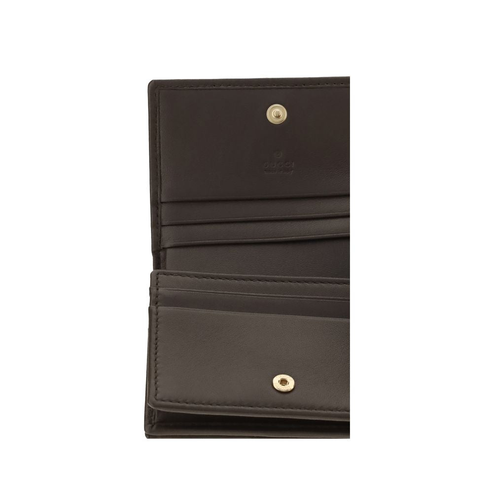 Gucci Brown Aries Aries Wallet