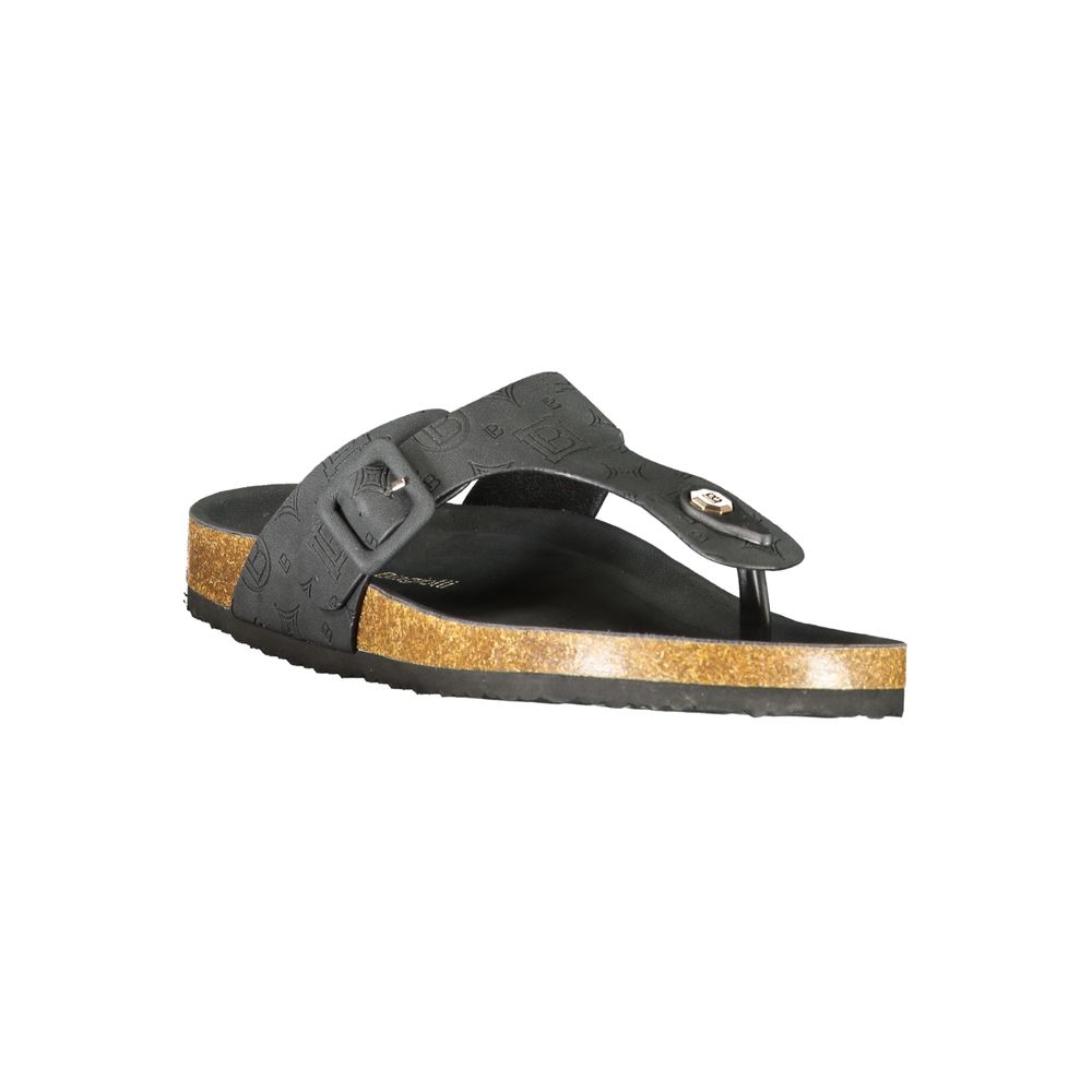 Laura Biagiotti Black Women's Sandal