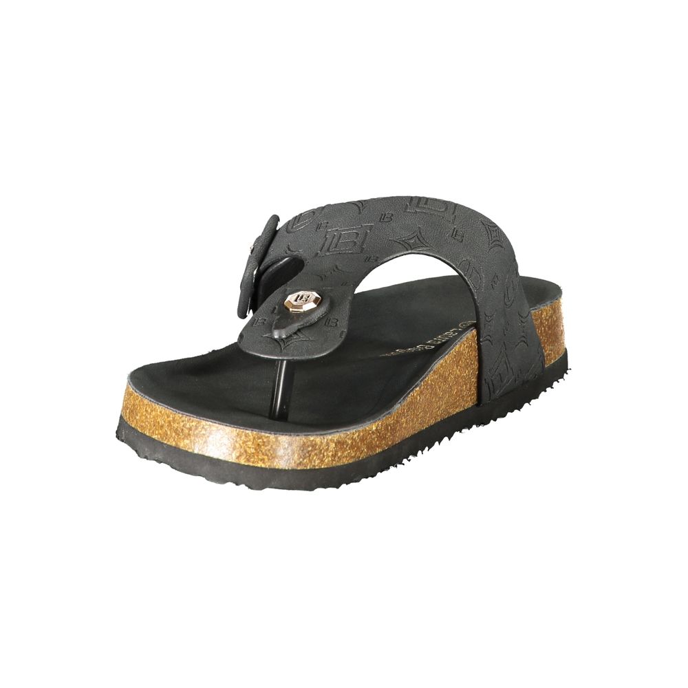 Laura Biagiotti Black Women's Sandal