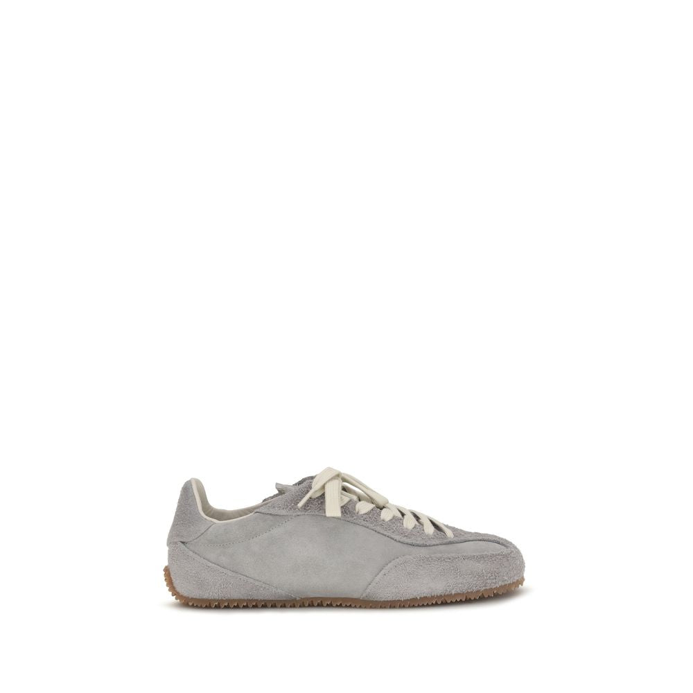Axel Arigato Gray Leather Low Top Sneakers