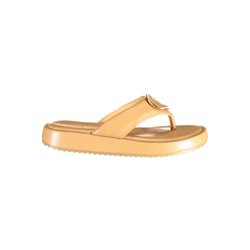 Laura Biagiotti Beige Women's Sandal