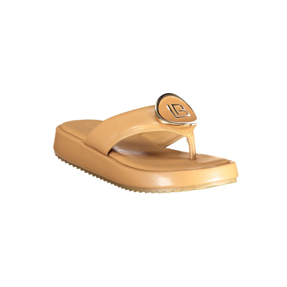Laura Biagiotti Beige Women's Sandal
