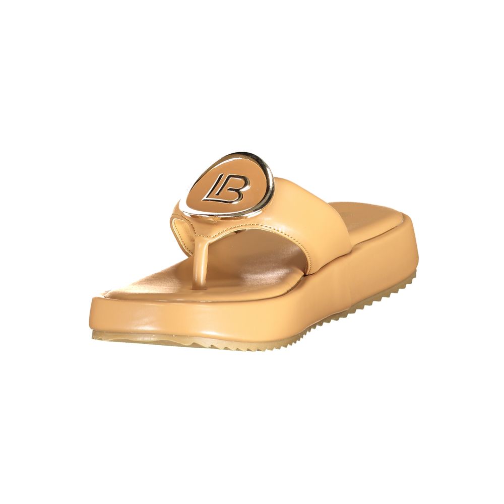 Laura Biagiotti Beige Women's Sandal