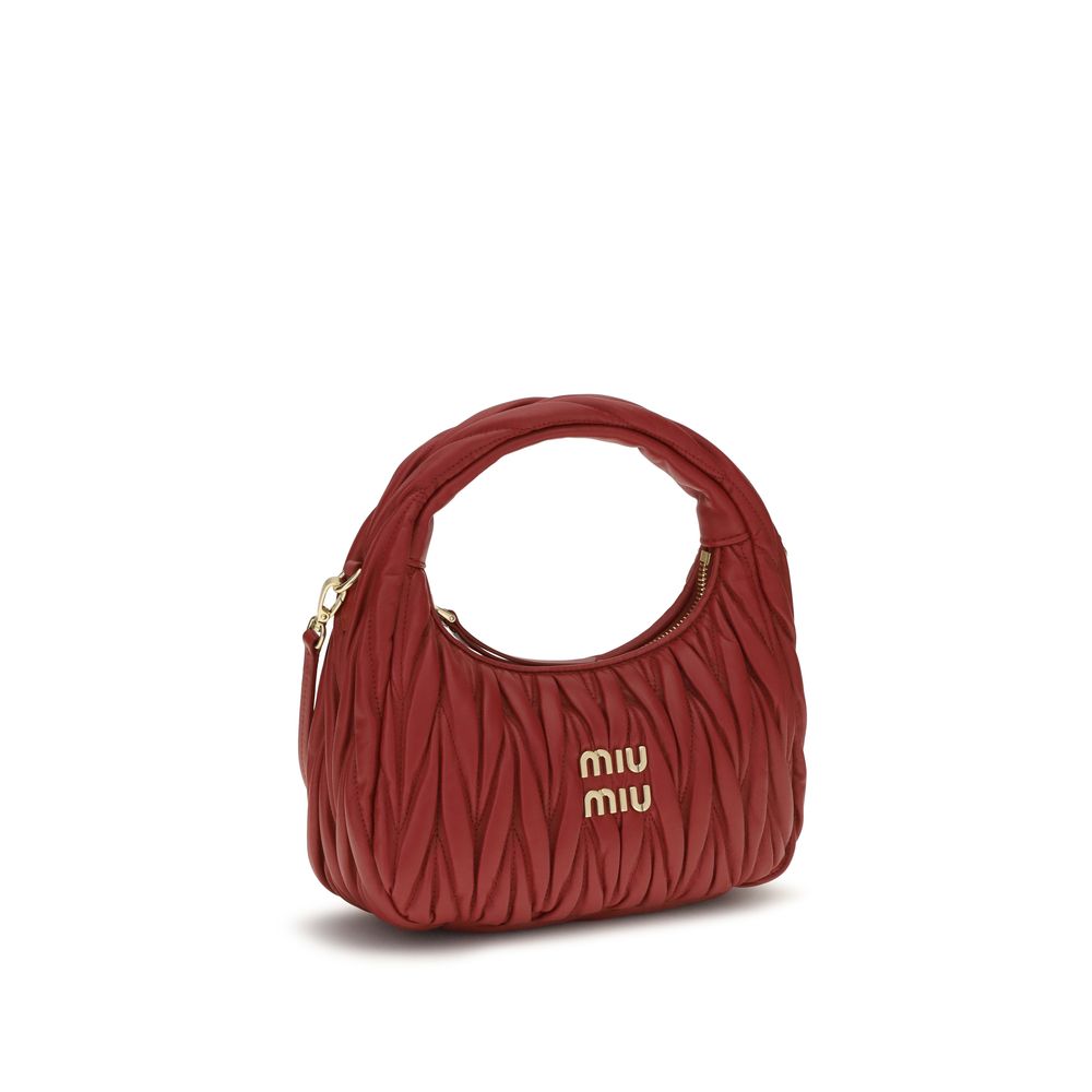 Miu Miu Red Leather Handbag