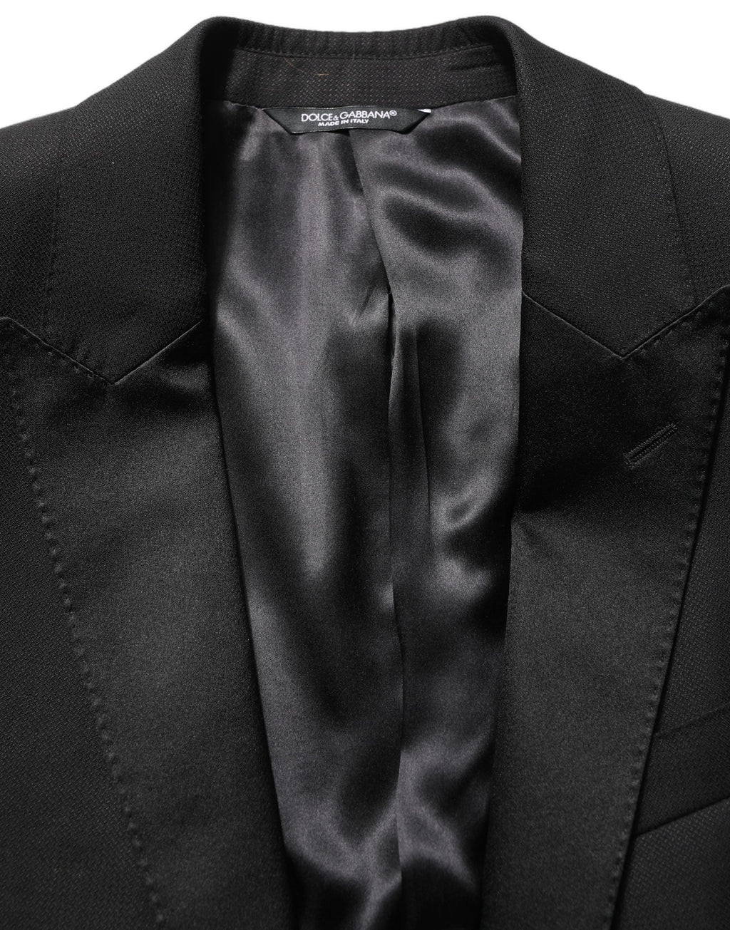 Dolce & Gabbana Black MARTINI Slim Fit Formal 3 Piece Suit