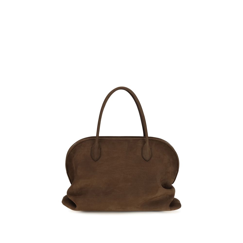 The Row Brown Leather Shoulder Bag