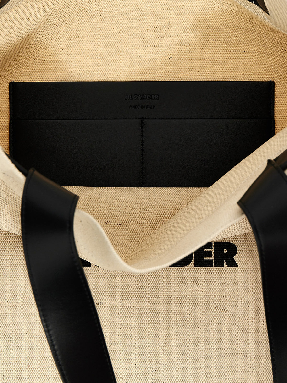 Jil Sander Jute Tote Bag