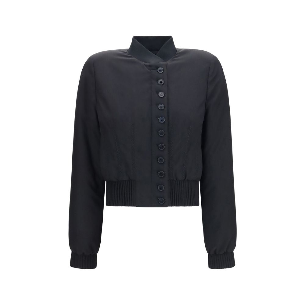 Alexander McQueen Black Bomber