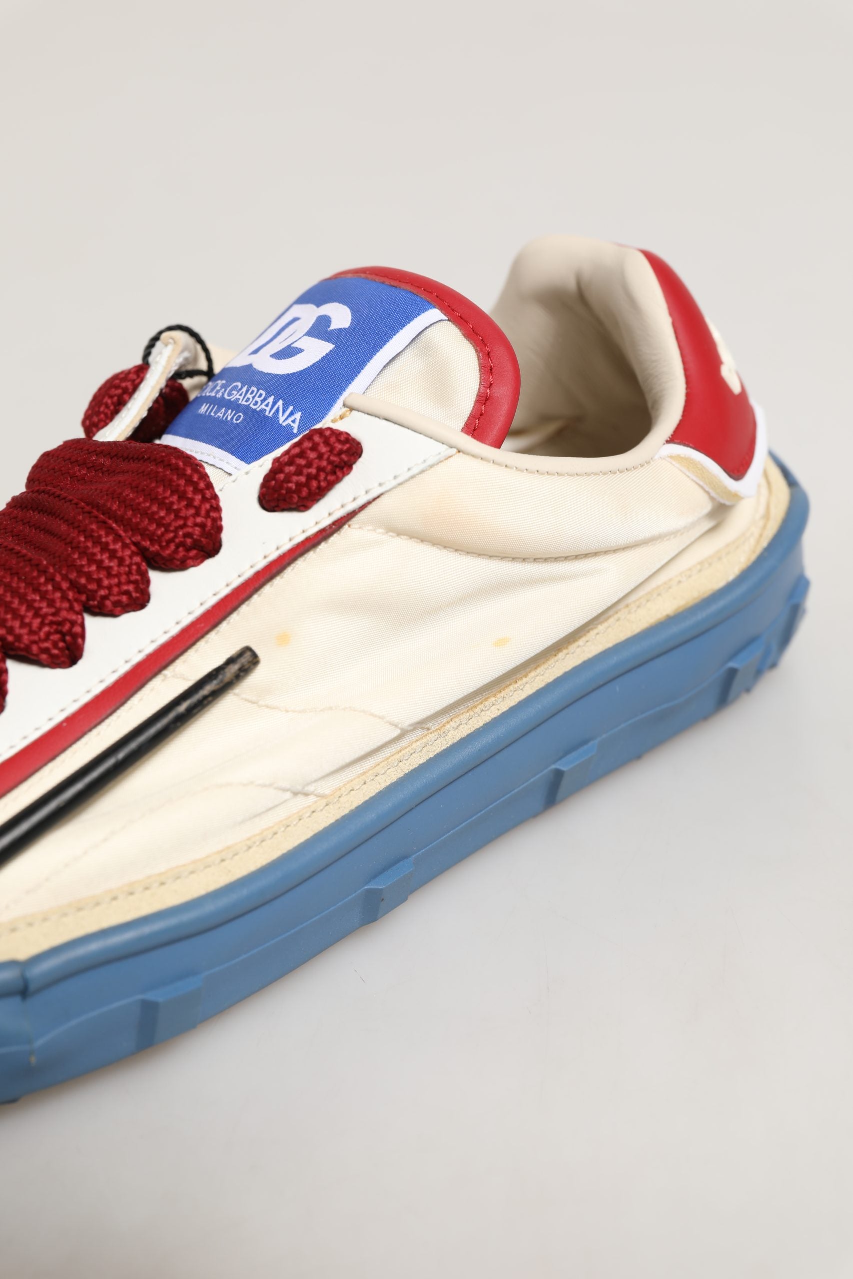 Dolce & Gabbana Multicolor Old Runner Lace Up Sneakers Shoes