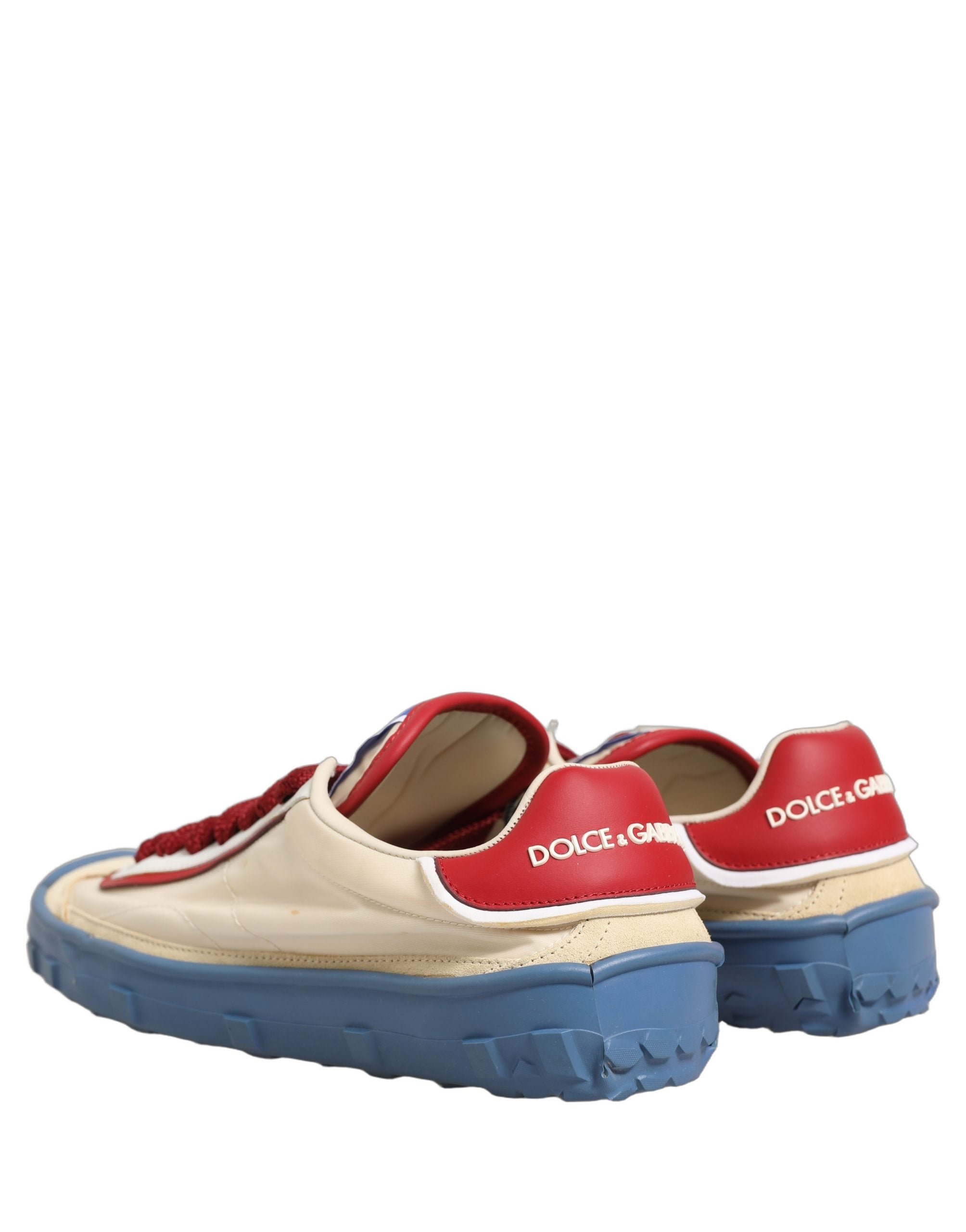 Pre-Owned Dolce & Gabbana Multicolor Old Runner Lace Up Sneakers Shoes