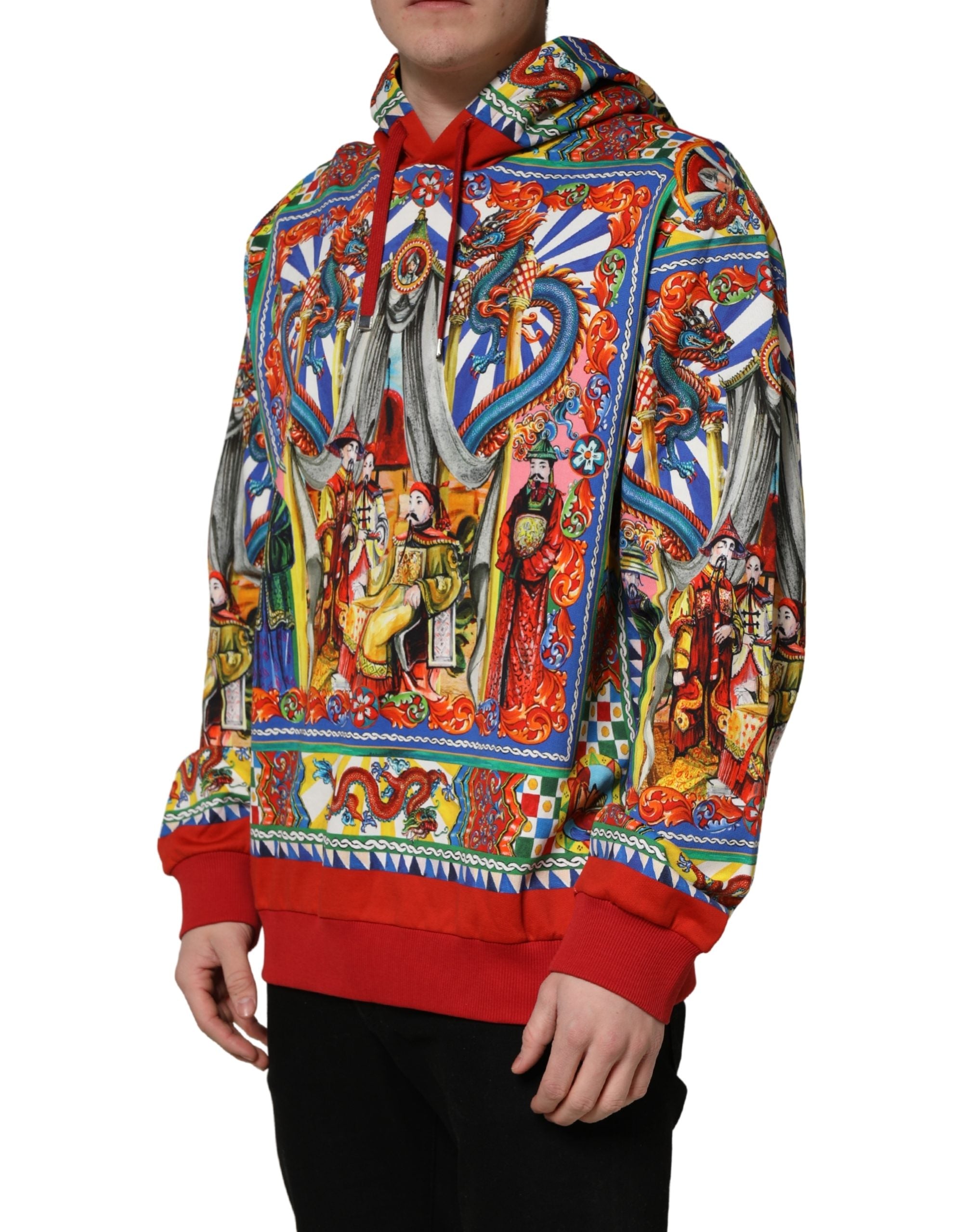 Dolce & Gabbana Teatro Dei Pupi Graphic Printed Hoodie