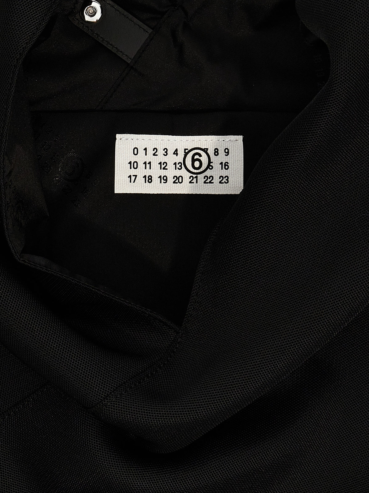 MM6 Maison Margiela Black Shoulder Bag