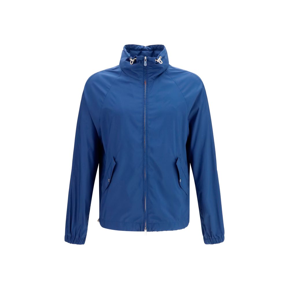 Brunello Cucinelli Blue Shell Jacket